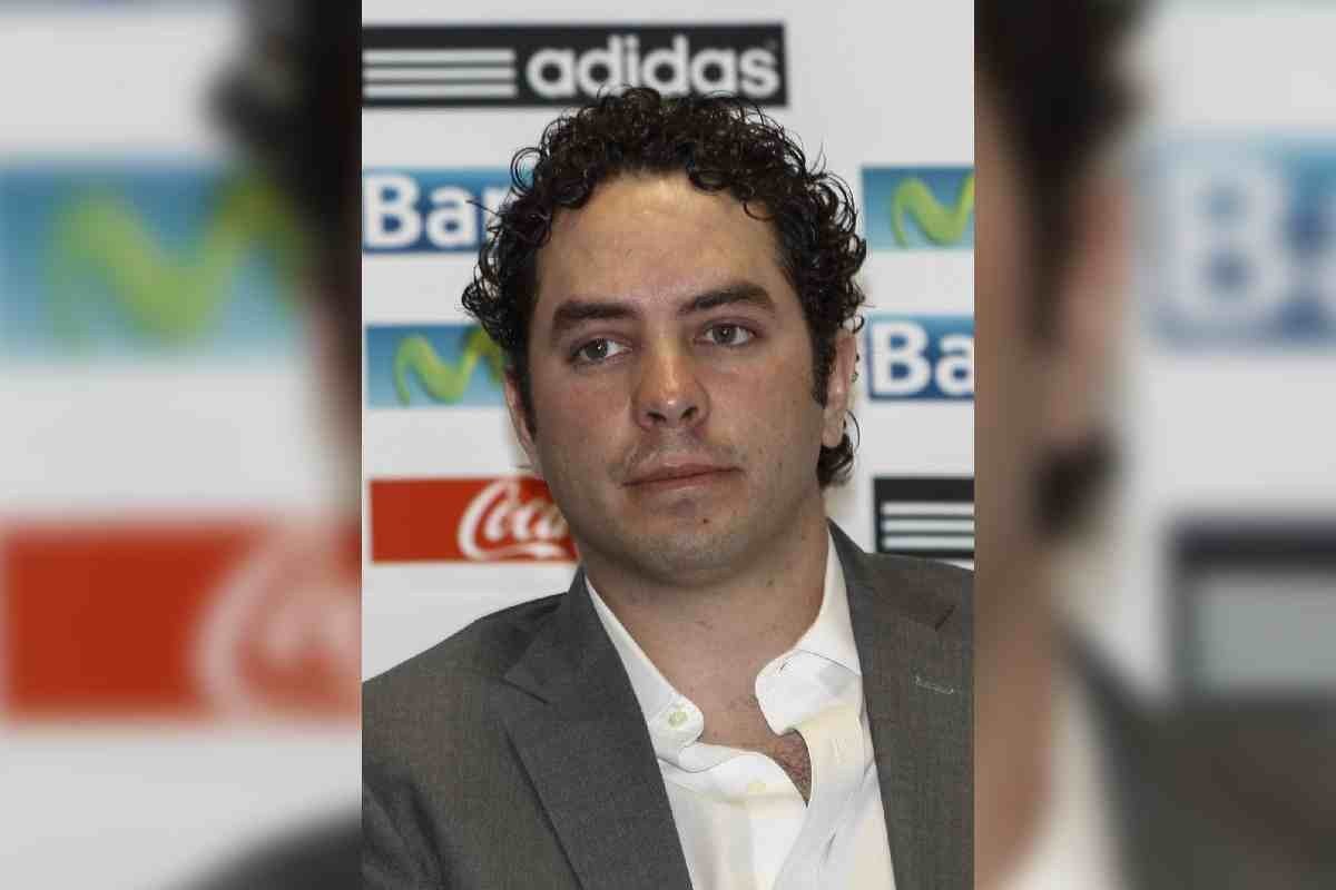 Jorge Alberto Hank Inzunza, owner of the Club Tijuana Xolos soccer team, at a press conference
