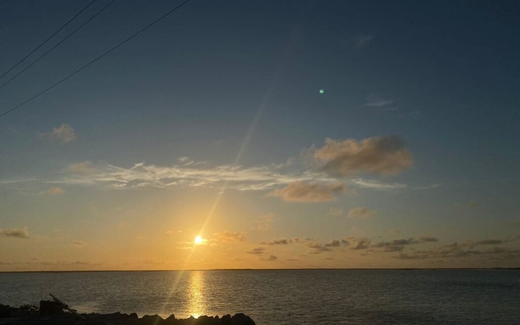 Sunset over Matamoros, Tamaulipas