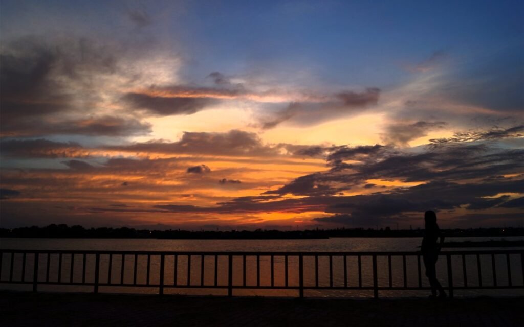 Sunset over Reynosa, Tamaulipas