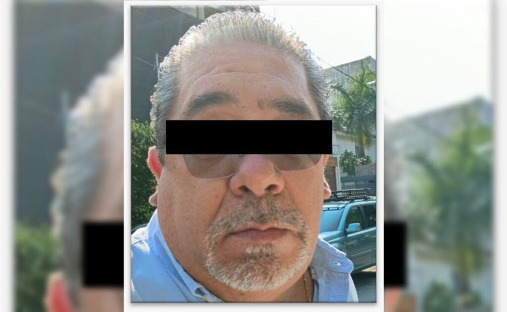 Mexican authorities’ photo of Luis Manuel “N,” alias “El Ingeniero,” with his eyes blacked out